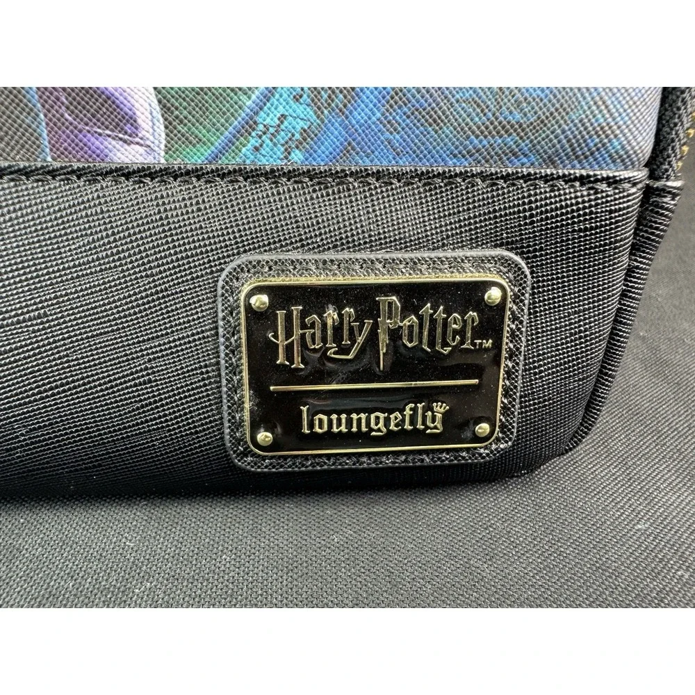 Loungefly Harry Potter Trilogy Series 2 Movie Poster Triple Pocket Mini Backpack
